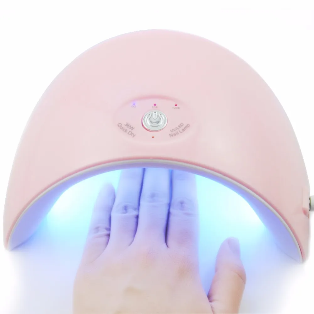 Nail Dryers 36W UV Led Lamp Dryer For All Types Gel 12 Leds Machine Curing 60s/120s Timer USB Connector