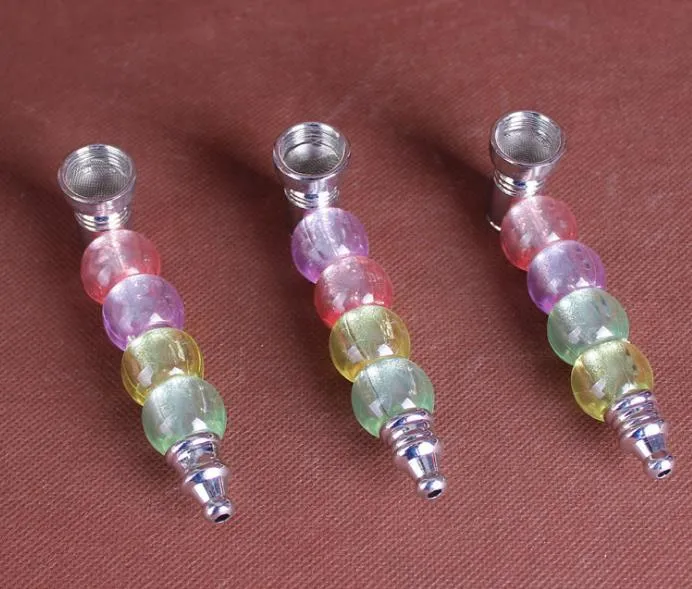 Kreativa pärlor Series Individuella små rör i rostfritt stålrörfilterskärm