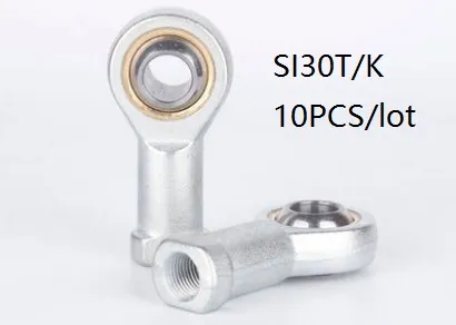 10PCS / LOT SI30T / K PHSA30 30mm وقضيب ينتهي عادي تحمل نهاية قضيب تحمل المشترك