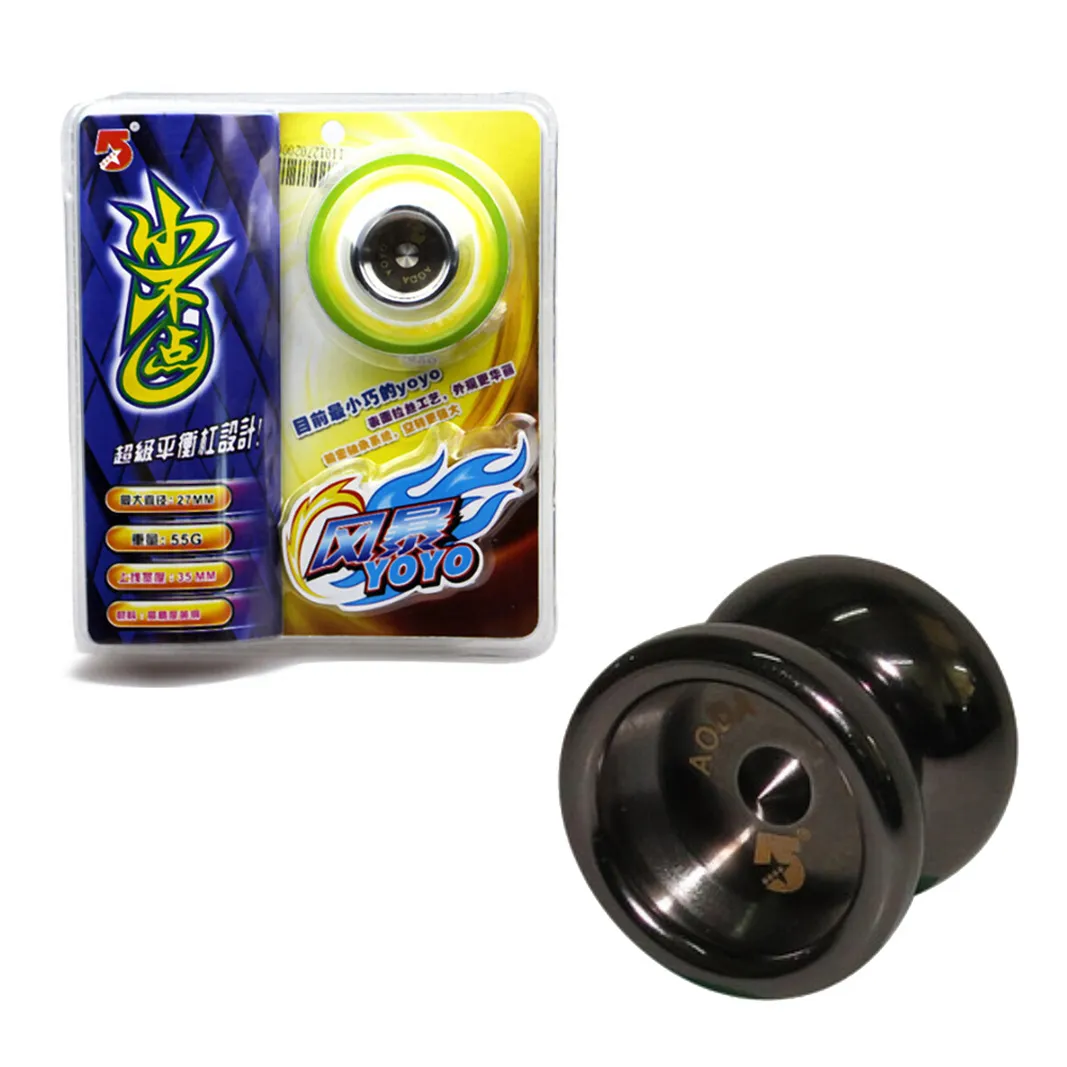 Crianças Pupil Brinquedos Ao Ar Livre Muito Pequeno YOYO Mini Yo-yo Bolas De Metal Yoyo padrão para 1A, 5A, 5A largura 35mm dia.27mm