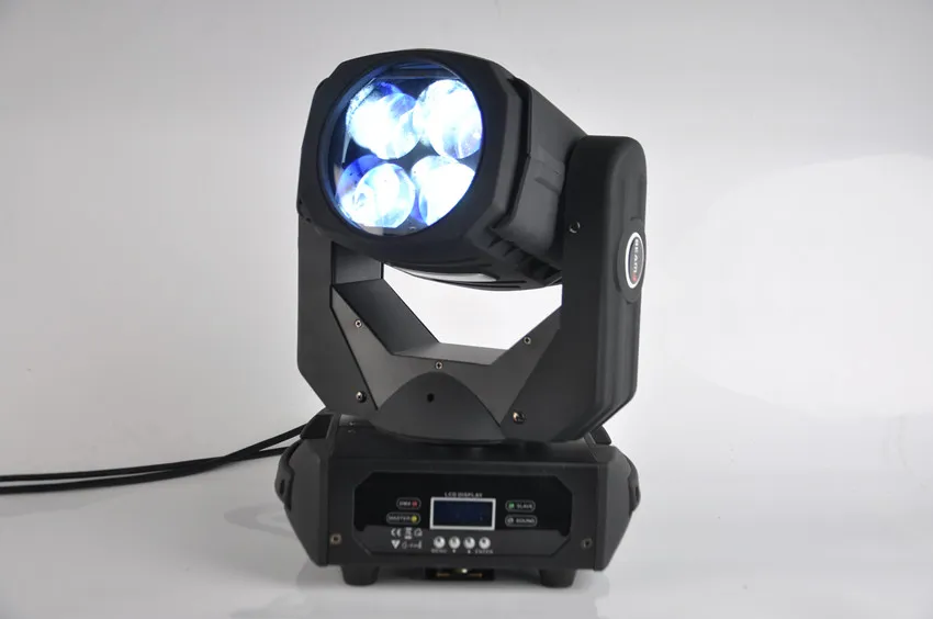 Iluminação LED para palcos 4 * 25W LED Super feixe Moving Head Light Para Stage Concert