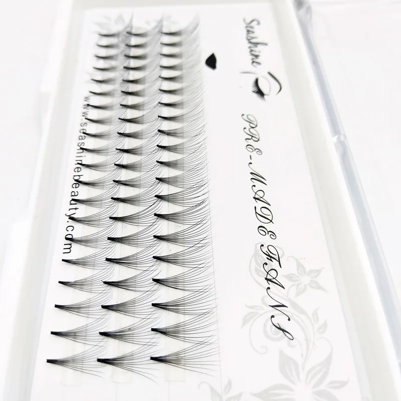 Premade Fans Volume Lashes 10D Kit d'extension de cils Cils Volume russe Extension de cils pour les professionnels Personnaliser Private Label