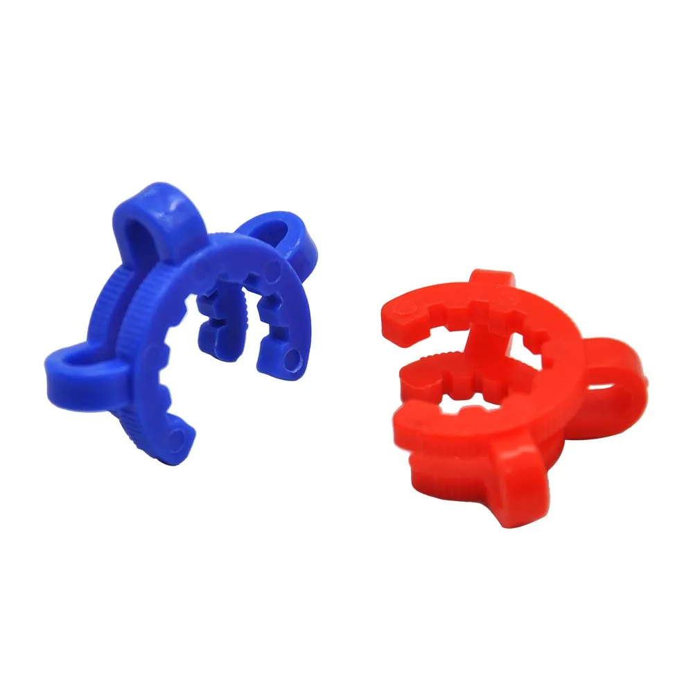 10mm 14mm 19mm Plastic Keck Clip K-Clips Laboratory Lab Clamp Clip Plastic Lock for Glass Bongs Water Pipes Adapter