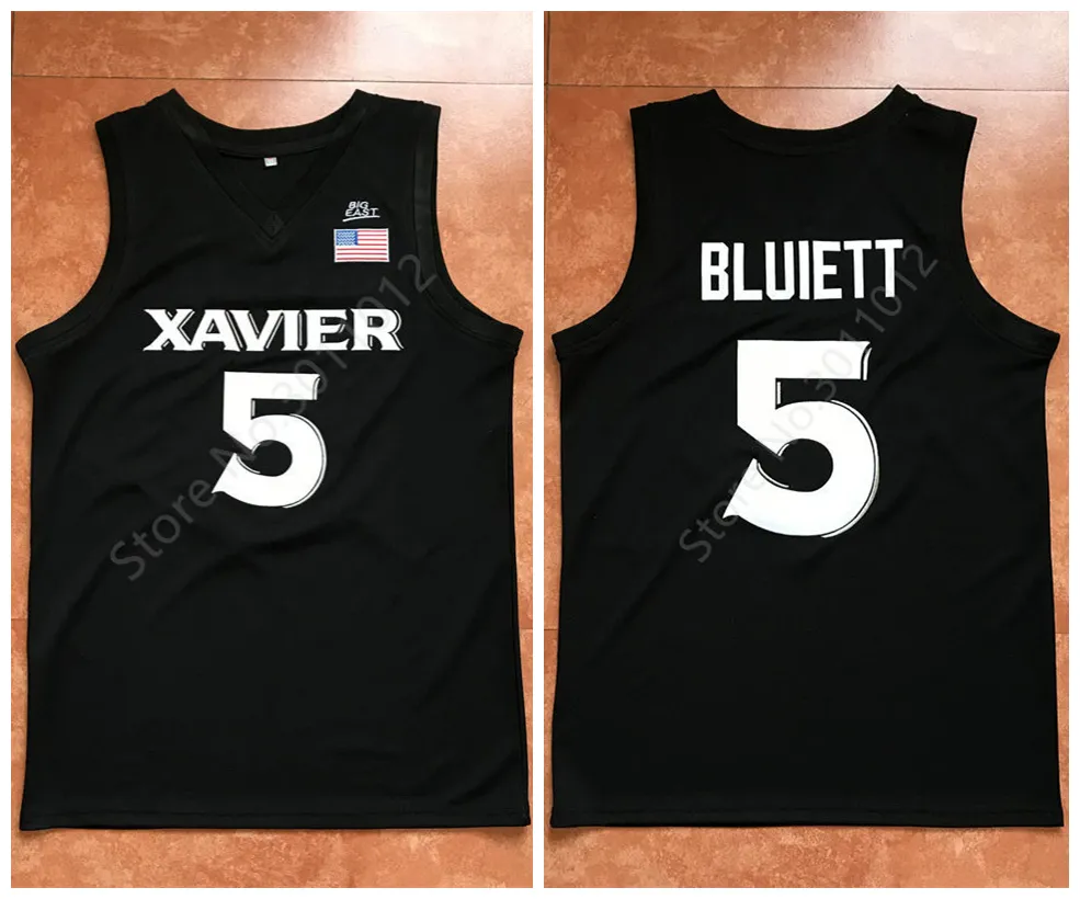5 Trevon Bluiett Xavier Musketeers University College Retro Classic