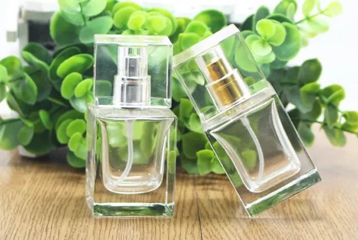 20 stks / partij 30 ml verstuiver navulbare pomp spuitflessen parfum glas aromatische fles lege geur fles 1oz gratis DHL verzending