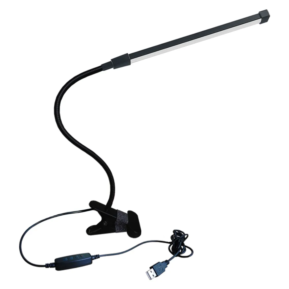 led bureaulamp met clip flexibel 6-8W hoog lumen Led 8 standen Dimbare 3 kleuren lamp