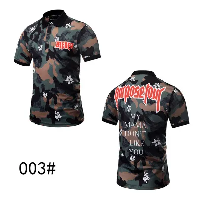 Summer Short Men Shirt Camouflage Designer 3D Printing Men Shirts Male Funny Beach Style Top Tee Fashion T-shirt