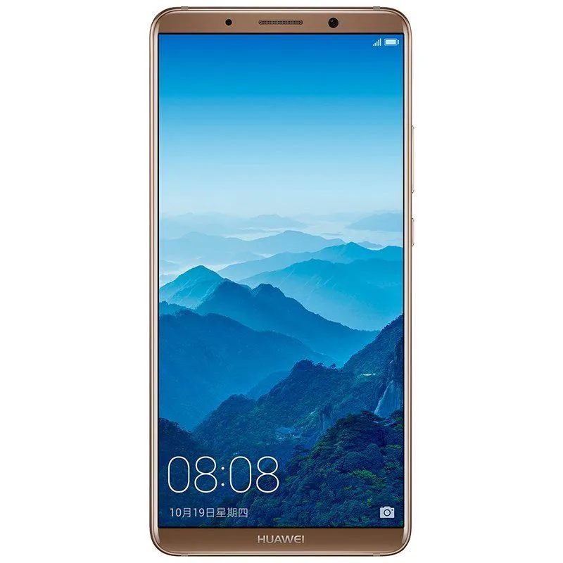 Téléphone portable d'origine HuaWei Mate 10 Pro 4G LTE 6 Go de RAM 128 Go de ROM Kirin 970 Android 6.0" 20.0MP NFC ID d'empreintes digitales 4000mAh Téléphone mobile intelligent