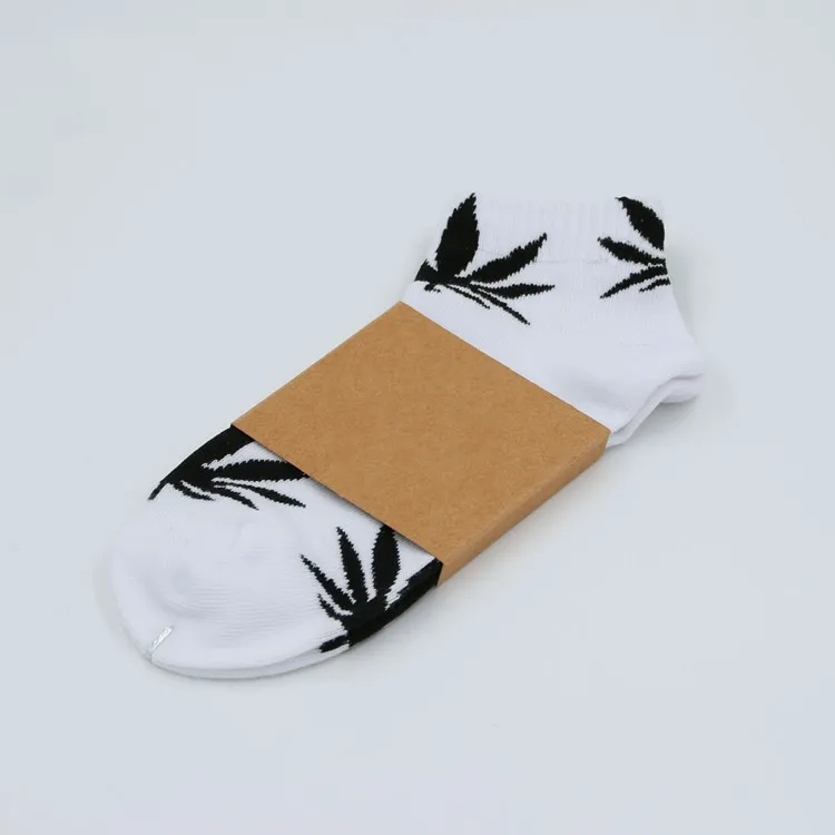 Kids christmas plantlife socks high quality cotton socks for women man skateboard hiphop maple leaf sport socks A-603