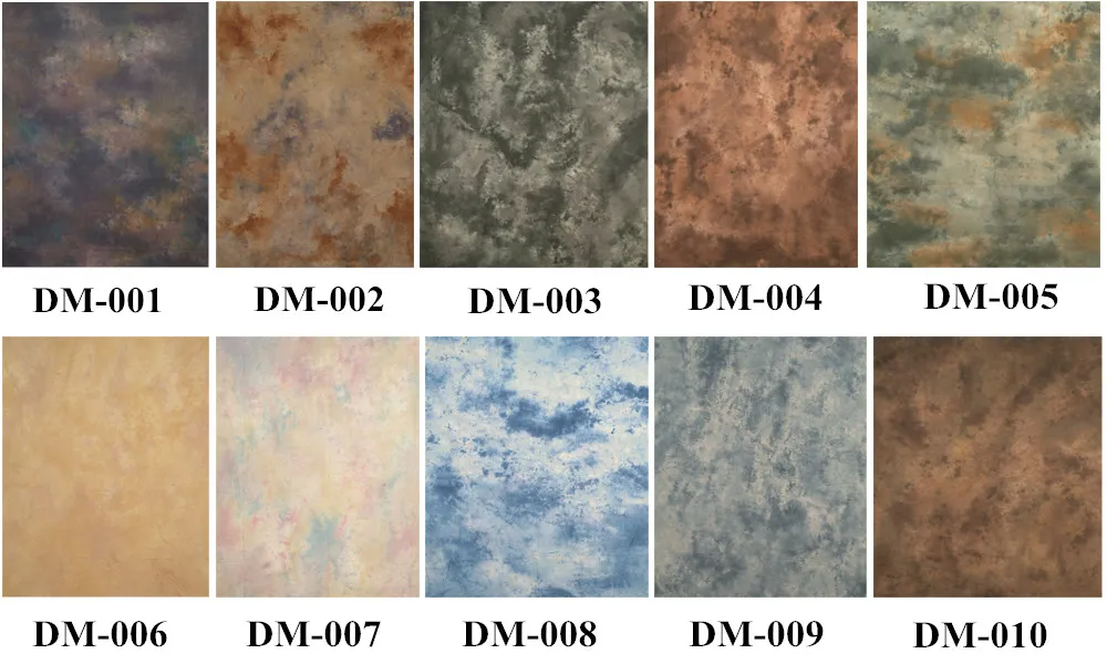 Tie-dyed Old Master Muslin Photo Shoot Backdrop for Studio Photographer Cotton Photography Backdrops 10 x 20 ft