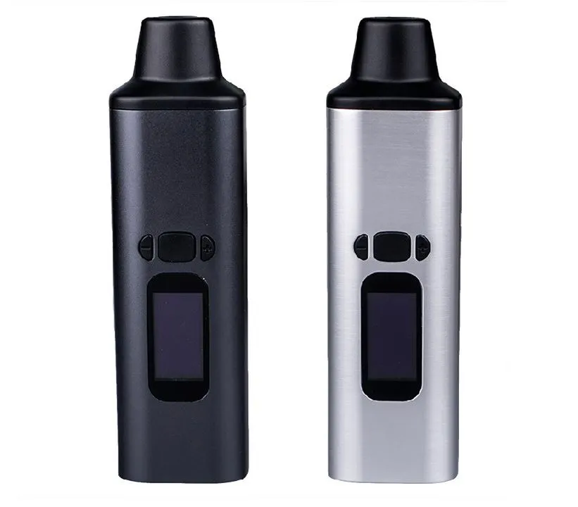 ALD AMAZE dry herb vaporizer kit smoke herbal electronic cigarette vaporizer portable vape pen with 0.96 inch big Oled display