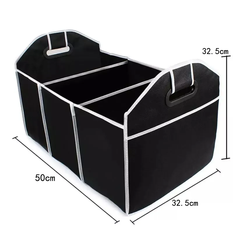 Förvaringslådor fällbara bilorganisatörer Auto Trunk Storage Bins Toys Food Stuff Lagring Container Bags Auto Interiör Tillbehör Case5563039