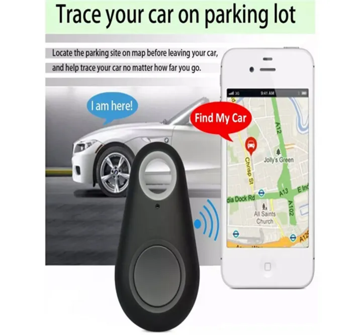 Sıcak satış Mini Akıllı Bulucu Bluetooth Tracer Pet Çocuk GPS Bulucu Etiket Alarm Cüzdan Anahtar Tracker Yüksek Kalite