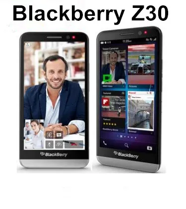 Original BlackBerry Z30 5,0 Zoll BlackBerry OS 10.2 Qualcomm MSM8960T Pro 3G Smartphone 2 GB/16 GB 8 MP generalüberholtes Mobiltelefon