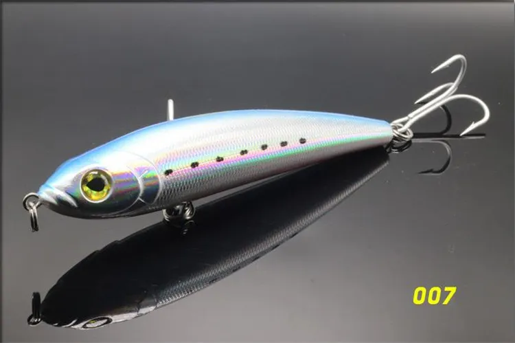 Big Pencil Wobbler Laser Bass Crankbaits Fallewater Fishing Lure السنانير 125 جرام 18cm-7 