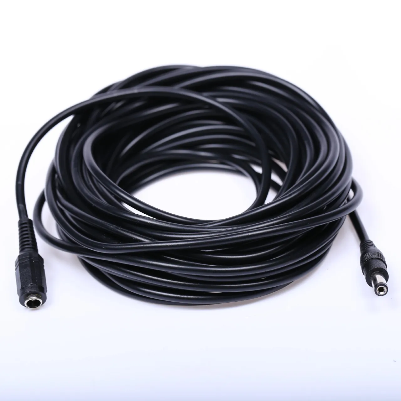 Kabel DC 50cm 100 cm 200cm 250 cm 300 cm 500cm przedłużacza drutu z 5,5 * 2.1mm DC Kobieta Męski adapter