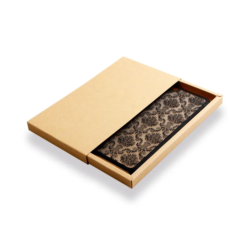DIYカスタムデザイン空白の包装箱ユニバーサル高級クラフト紙ギフトボックス注2 S9プラス電話ケース