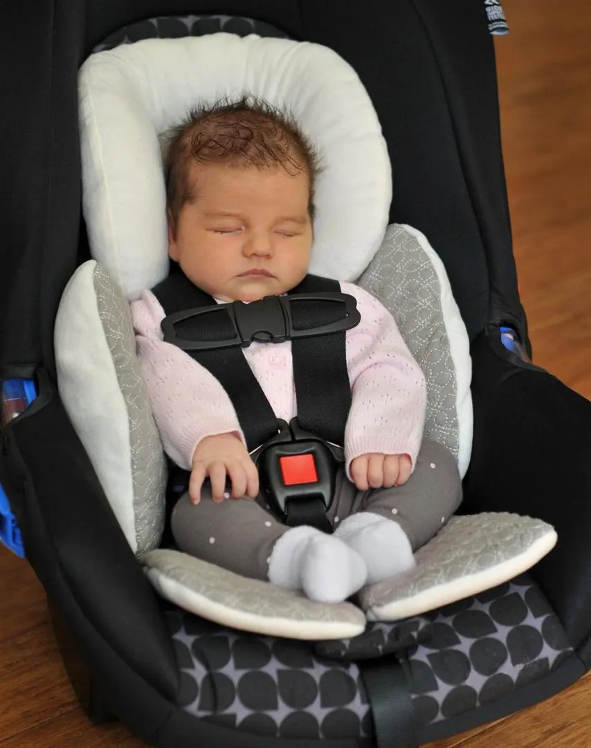 Baby Kinderwagen Kissen Auto Sitz Pad Matte Infant Auto Kissen Kopf Körper  Unterstützung Wagen Beidseitig Verwenden Kopf Körper Unterstützung sitz