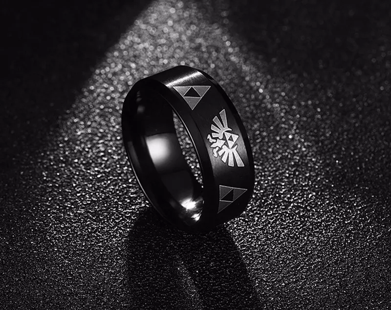 Zelda titanium ring cheap