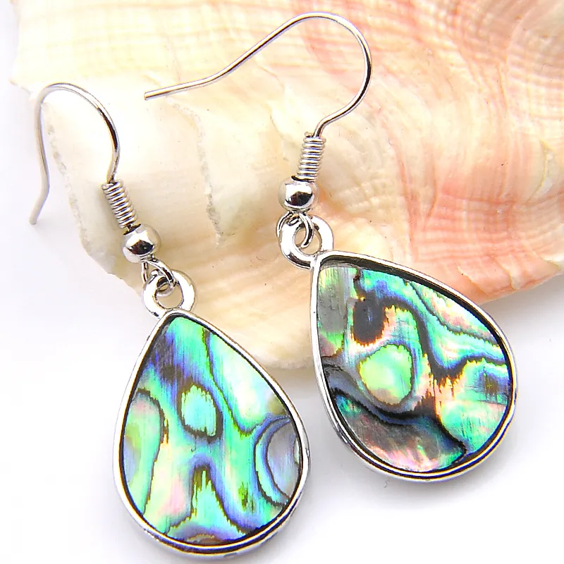 925 sterling silver luckyshine new arrive wholesale Natural Shell women fashion earring A050
