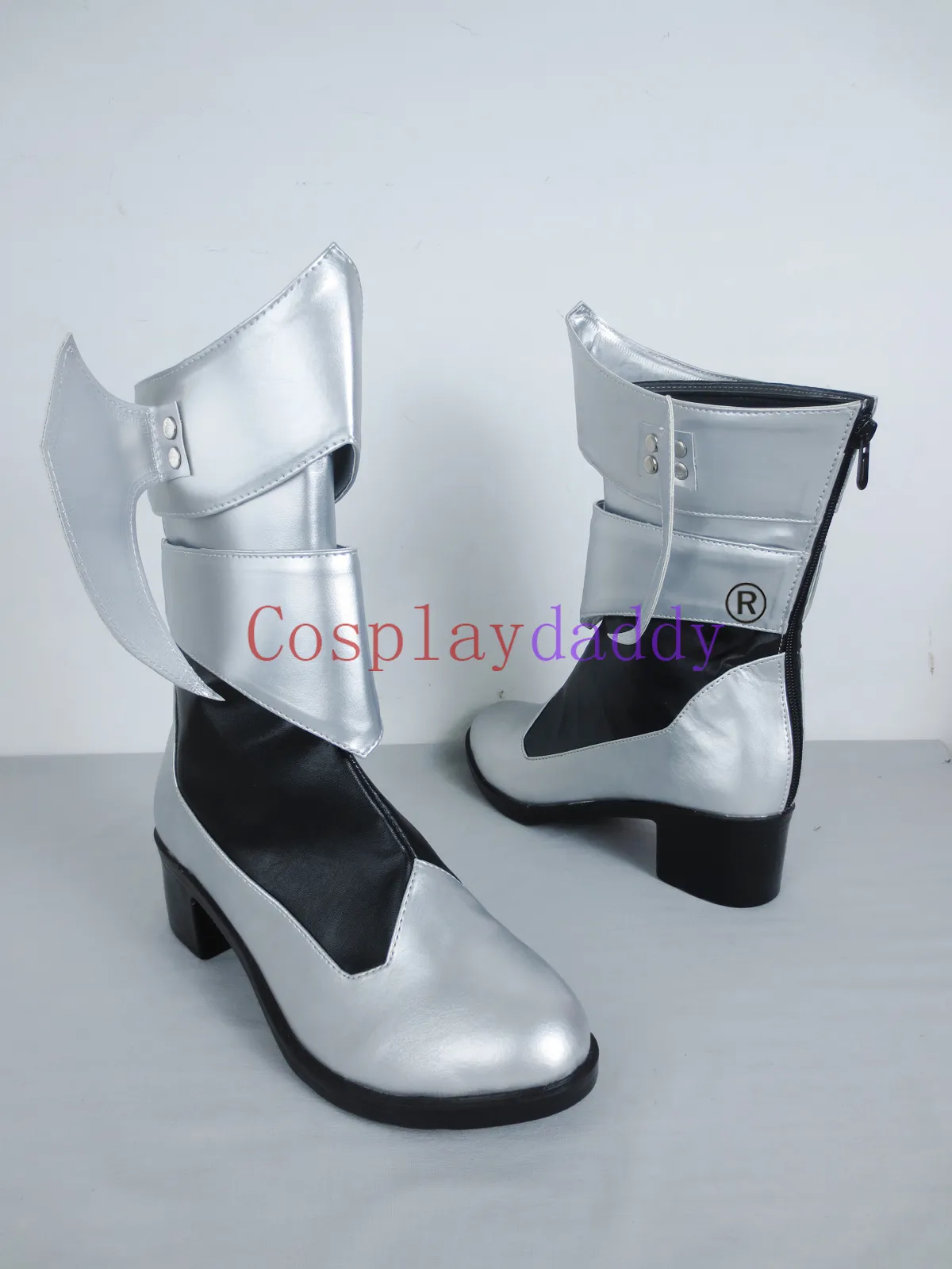 Kingdom corações nascimento por sono aqua longas sapatos cosplay botas c006