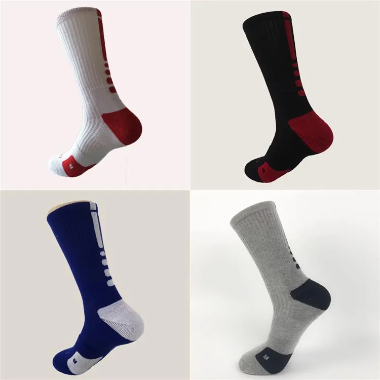 Fashion Professional Elite Basketball Middle Socks The Knee Athletic Sport Men Compression Thermal Boys Winter Socks
