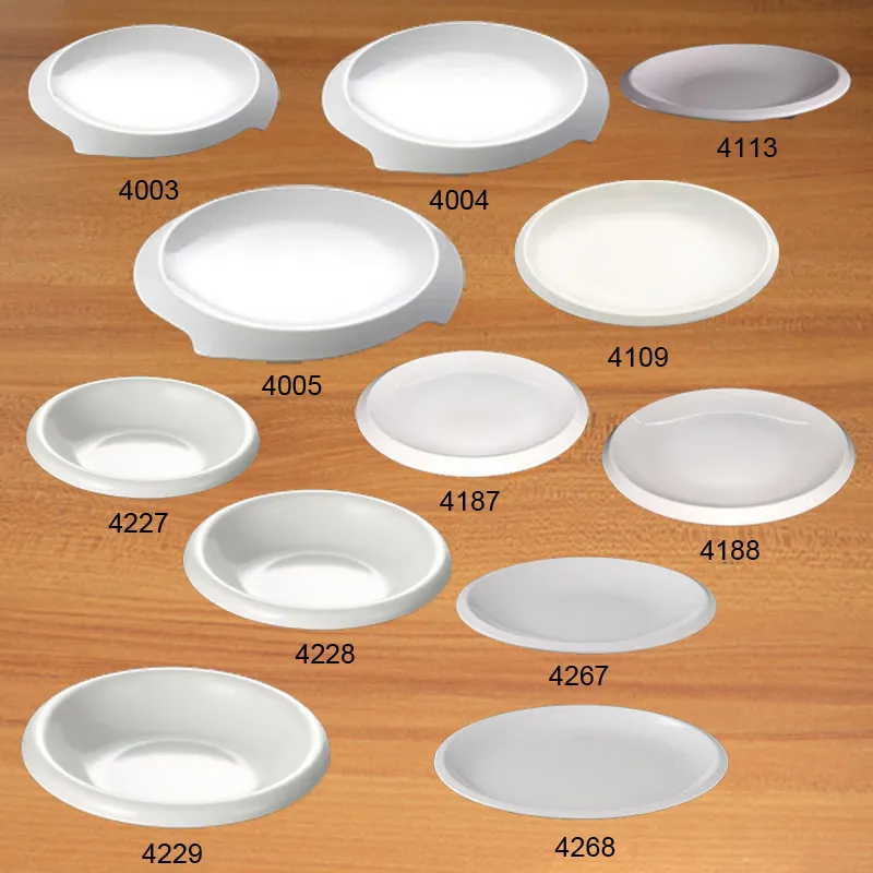 Diner Platen Melamine Servies Verticale Edge Ronde Plaat Fastfood Restaurant met Melamine Plate A5 Melamine Servies