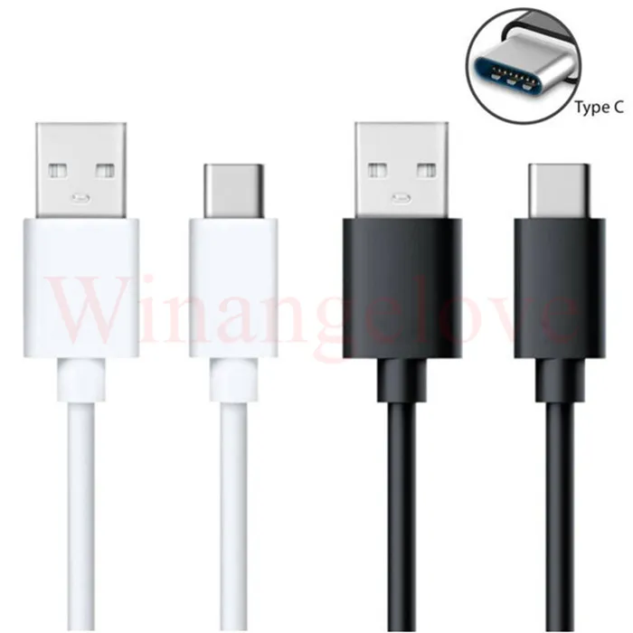 1M 3Ft type-c Micro USB câble de synchronisation de données câbles de chargeur fils cordon pour samsung s6 s7 s8 note8