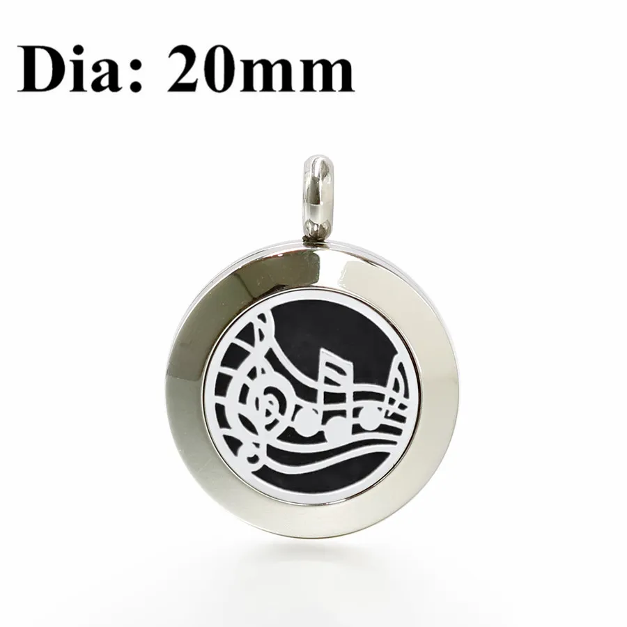 ala 20mm magnete acciaio inossidabile 316l 10 pz cuscinetti gratuiti diffusore di olio essenziale pendente medaglione profumo adatto la collana