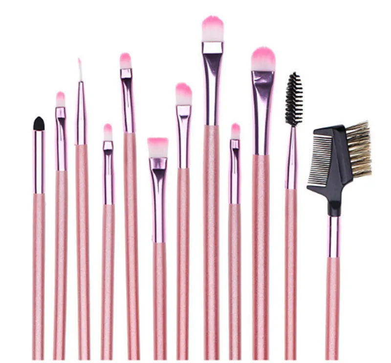 Hot New Makeup brushes makeup brush Professional Brush sets Goat hair Pink DHL shipping+Gift