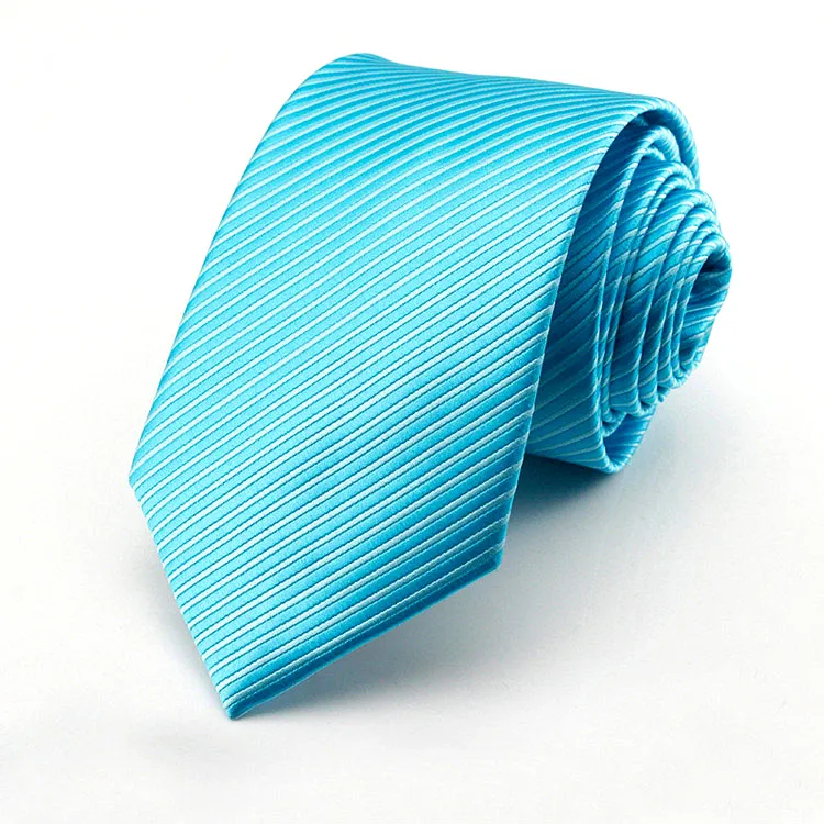 liens hommes cou hommes nouveauté mince cravate bleu turquoise mode cravate cravate lavallière couleur unie cravate de mariage