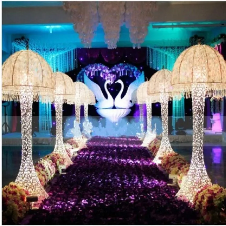 New Arrival Romantic Wedding Centerpieces Favors 3D Rose Petal Carpet Aisle Runner For Wedding Party Decoration Supplies 14 Color Available