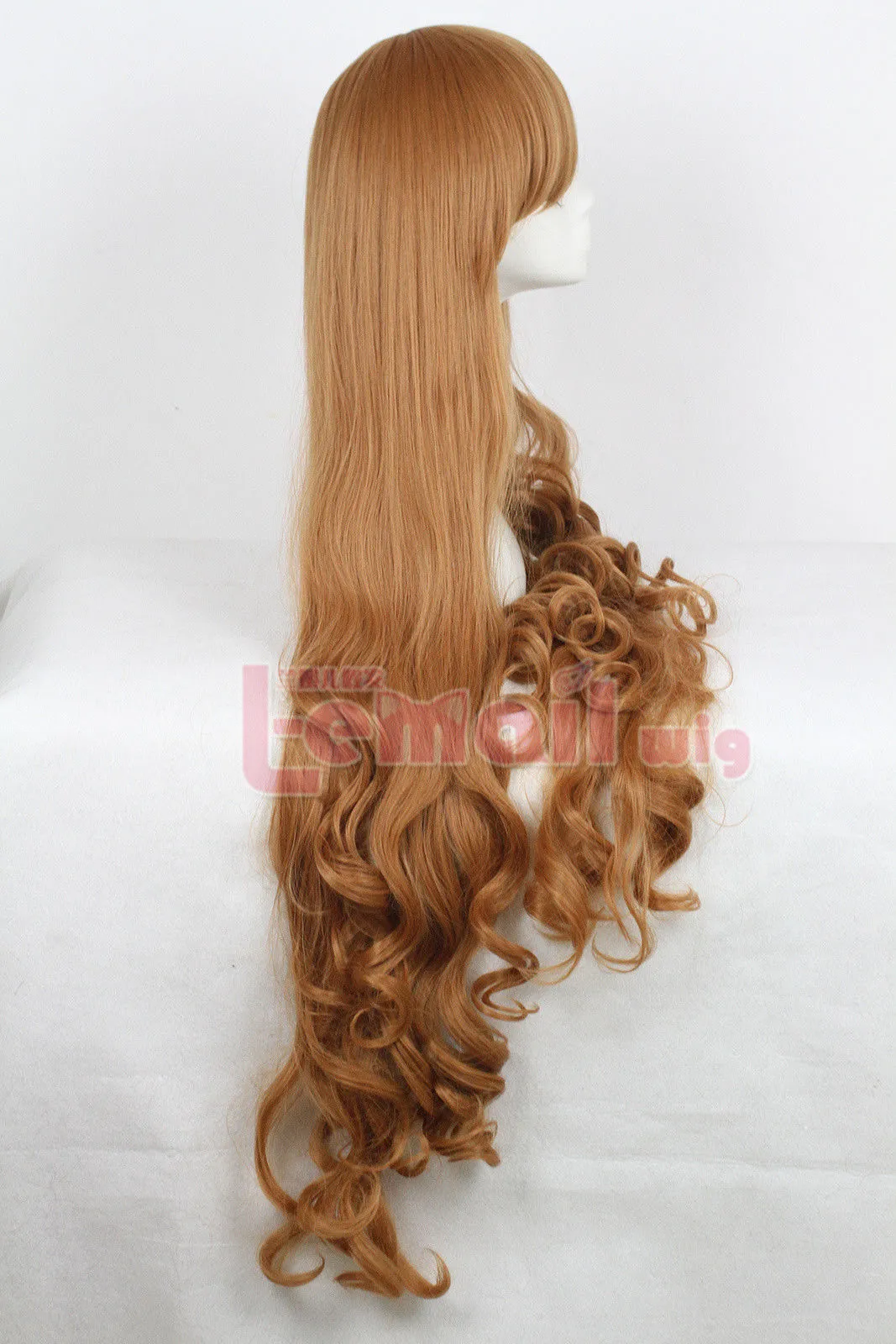 Brown wig cosplay sale