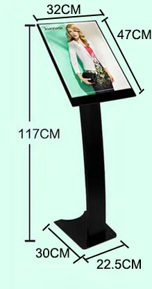 Wholesale A3 Black/White Poster Display Rack For Advertising, Billboard ...