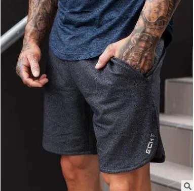 Mode män aktiva kläder 2019 män bermuda maskulina högkvalitativa lösa kompression shorts för starka gymkläder för män