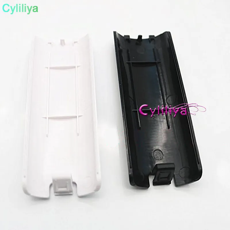 Batterij Cover Case Shell Voor Nintendo WII Afstandsbediening zwart wit kleur Hoge kwaliteit gratis verzending