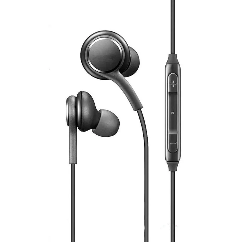 For Samsung Galaxy S8 S8 Plus In Ear Wired Headset Stereo Sound Earbuds Volume Control for S6 S7 Note 8 Earphone Without Logo