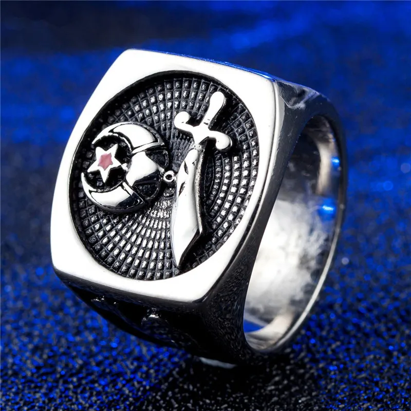 Nation of islam star and crescent ring on sale