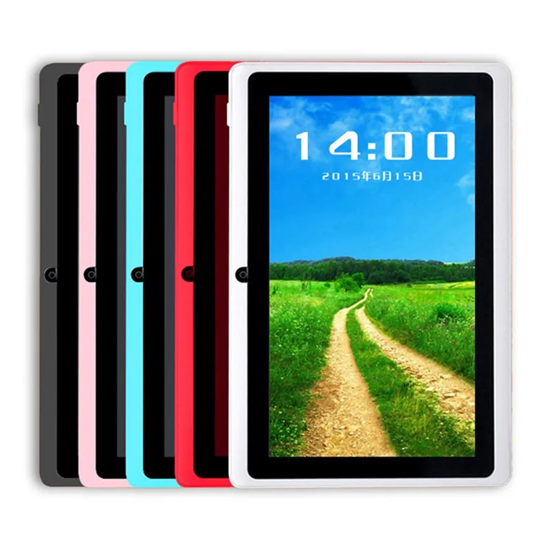 Étui Pour Tablette Yuntab 7 Pouces - Compatible Allwinner A33, Série UniGrip PRO - Rouge - Neuf Sous Blister
