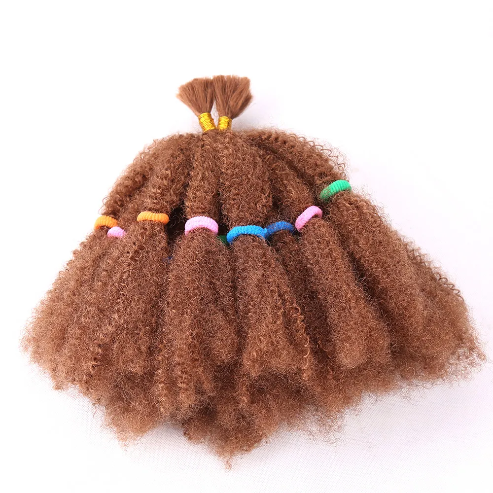 Mode mega afro kinky syntetiskt hår 22quotcrochet flät hår för svarta kvinnor hårstrån 15684443
