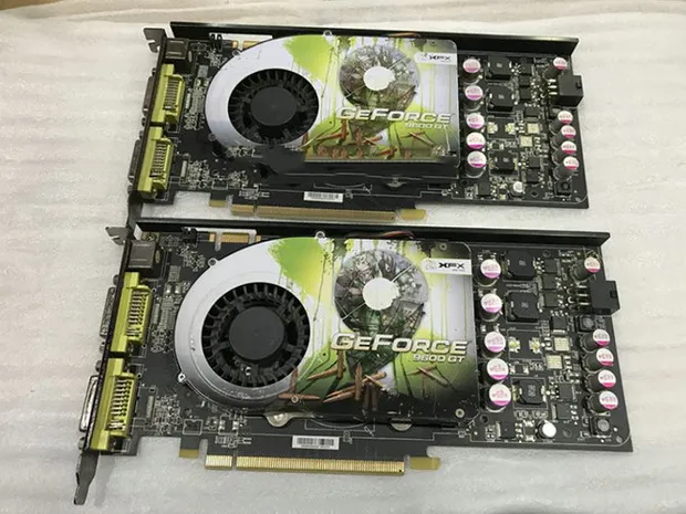 XFX 9600GT 512M Ultraschallgerät, Grafikkarte, medizinische Ultraschallbildgebung, Reparaturen für GE Voluson E8 E6, Ultraschallteile, GPU-Platine