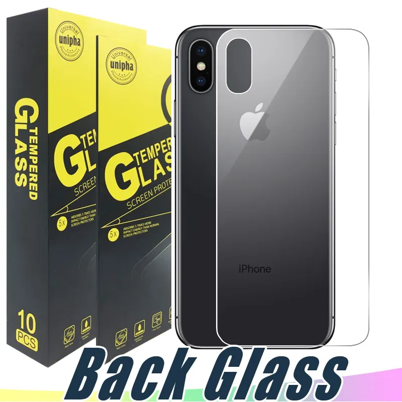 2.5D Back Tempered Glass Screen Protector Anti-Shatter Film för iPhone 13 12 Mini 11 Pro Max X XR XS Max 8 7 6S Plus med detaljhandelspaket