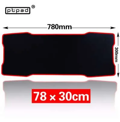 PBPAD Grande Gaming Preto Mouse Pad 780 * 300mm Plain Extended Anti-Slip Natural Mousepad Mousepad Esteira De Mesa Mouse Pad Tapete Tapete