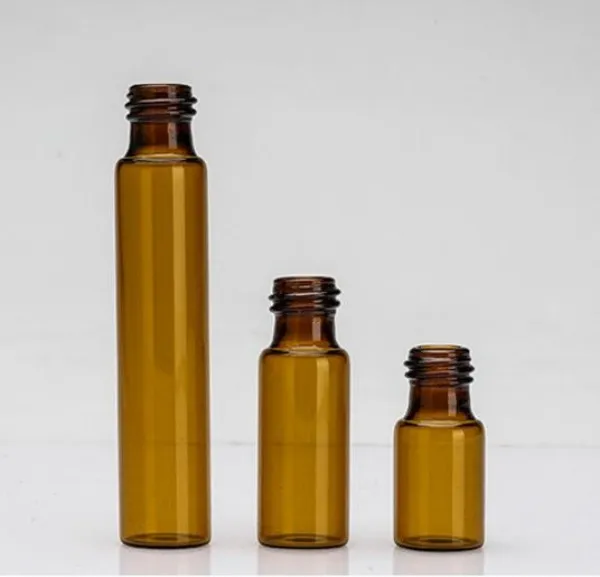 Amber 3ml 5ml 10 ml Roll på flaska med rostfritt stål rullboll Rollonflaska Essentiell oljevätska Fragrance Golden Cap