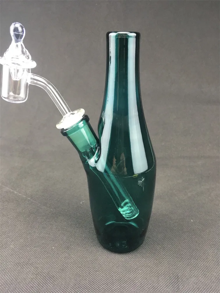 Bong di vetro della bottiglia viola del narghilè Bong, molto facile da pulire il prezzo della fornitura diretta della fabbrica. Inizio dei distributori di benvenuto