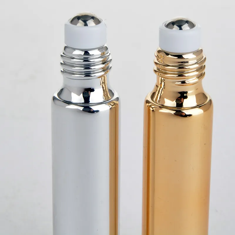 Esansiyel Yağlar İçin Silindir Şişelerinde 10ml Rulo Rolg Doldurulabilir Parfüm Şişesi Deodorant Kapları 4218979