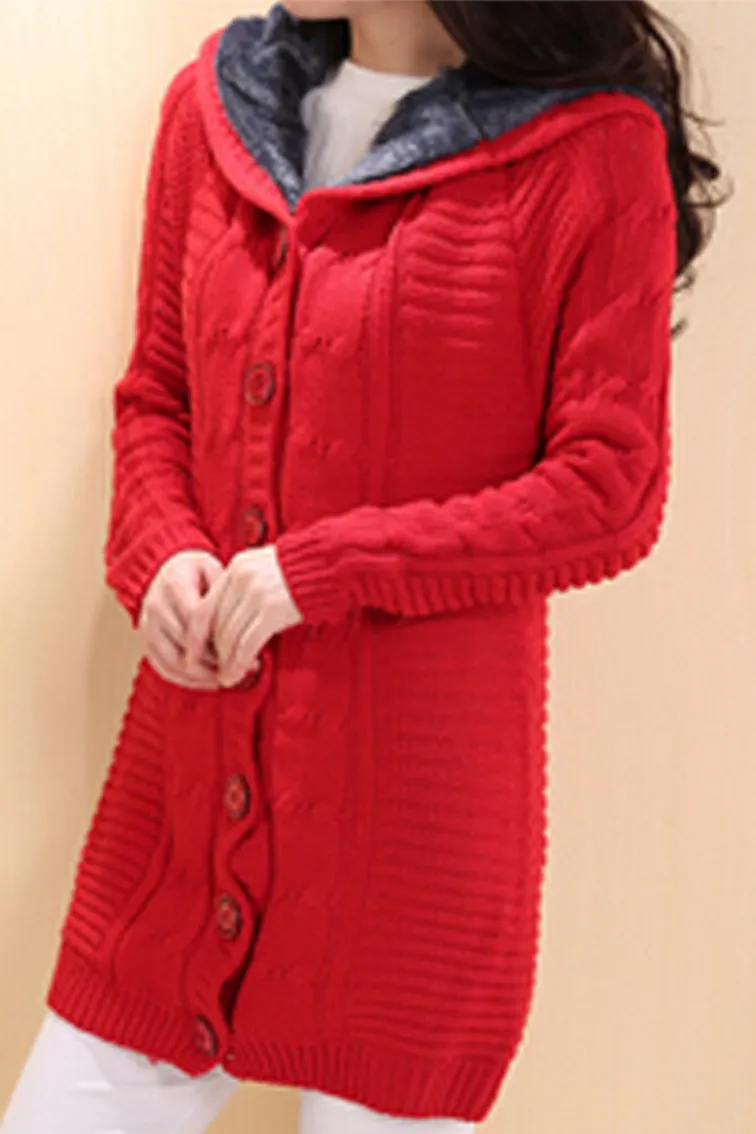 Long sweater hoodie women's on sale