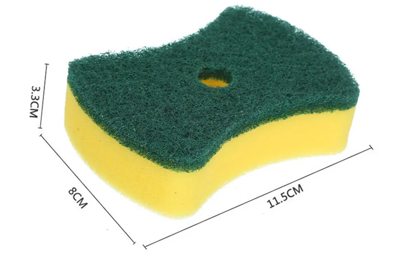 Wipe Dish Sponge Outdoor Camping Kitchen Dish Washing Sponge Cleaning Tools Nylon Sponge
