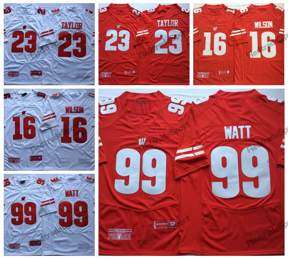 MI08 NCAA MENS WISCONSIN BADGERS 99 JJ WATT 23 Джонатан Тейлор Колледж Колледж.