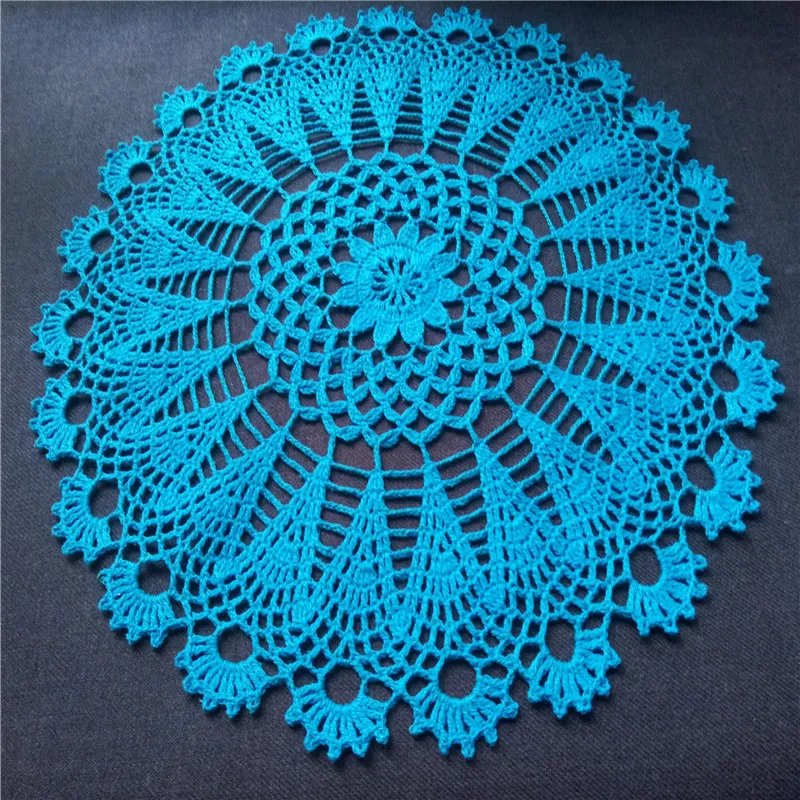 Handmade Cotton Crochet Doilies: Lace Flower Tablecloths, Placemats & Coasters 2024 From Merryseason, $17.87 - View #4